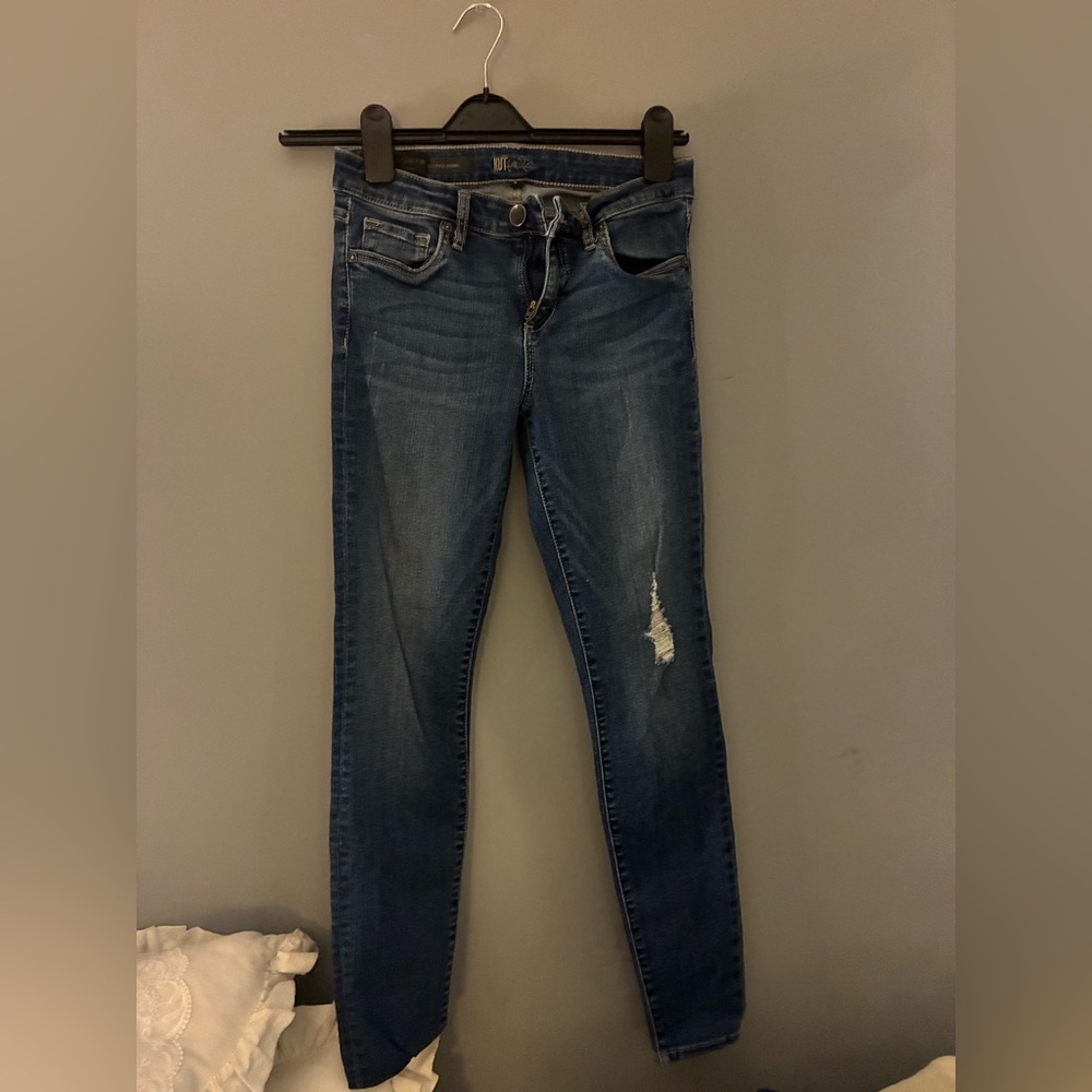 Kut from the Kloth Dark Blue Skinny Jeans